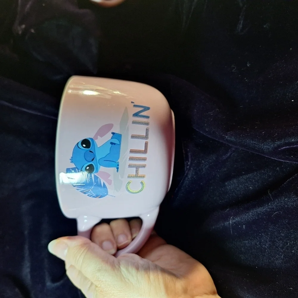 Disney Stitch Pink and Blue Mug